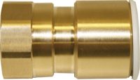 Push-On Speedfit® Brass Female Coupling