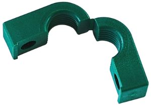 Vale® LN Polypropylene Single Clamp Metric OD