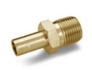 Ham-Let Let-Lok® Brass Metric Male Adaptor BSPP