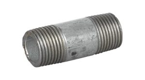 Vale® 1"BSPT Barrel Nipple Galvanised