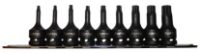 Toptul® 9 Piece 1/2" Drive Star Impact Socket Set on a Rail 