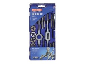 Faithfull Metric Tap & Die Set