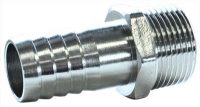 Brass Hose Tail BSPT Nickel Plated