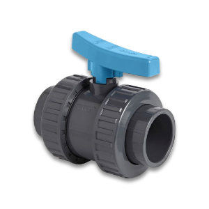 Vale® uPVC Standard Double Union Ball Valve (EPDM Seals)