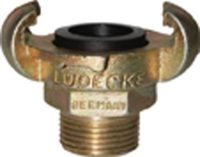 Lüdecke DIN 3489 Male Claw Coupling