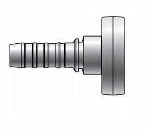 GlobalSpiral™ Male French Gaz 24° Flange Coupling