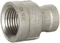 Vale® Stainless Steel Reducing Socket NPT