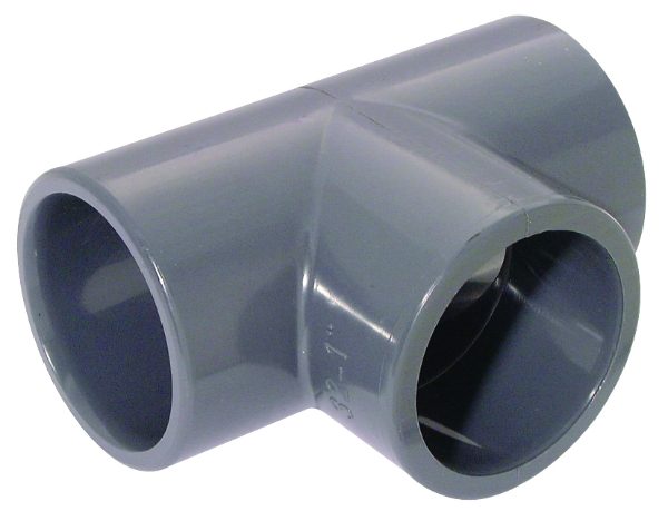 Vale® uPVC Plain Tee 90