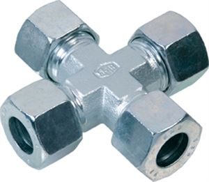 EMB® DIN 2353 stainless steel equal cross 