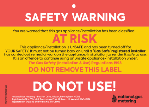 AT RISK DO NOT USE TAG