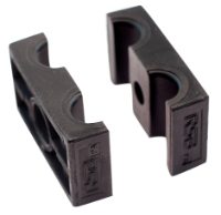 RSB® Twin Smooth Tube Clamp Jaws Polyamide 6